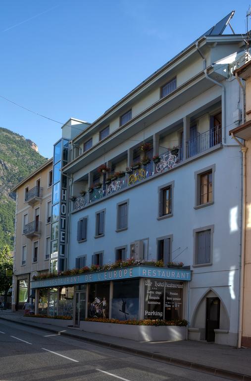 Hotel De L'Europe Saint-Jean-de-Maurienne Exterior foto